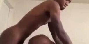 Thug fucking a hot neighborhood slut
