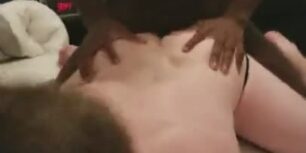 My sugar daddy lets a stranger black guy use my ass like a toy