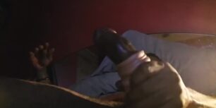 Young thug using a fleshlight to masturbate