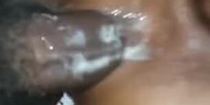 black busting a delicious wet pussy