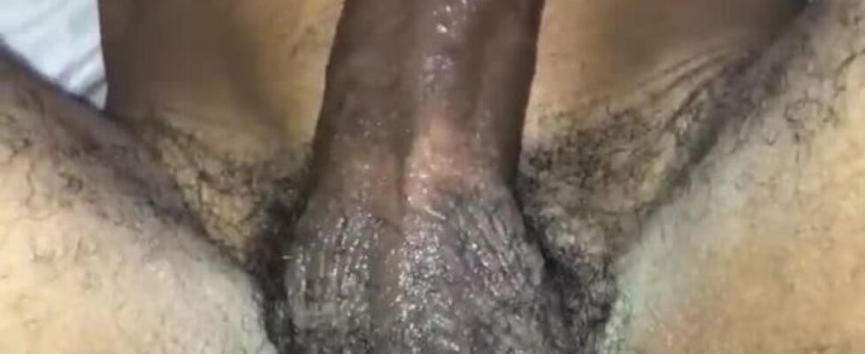 Masturbating this black while i fuck him