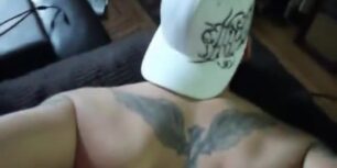 Hot tattooed stud getting fucked by his best friend's boyfriend