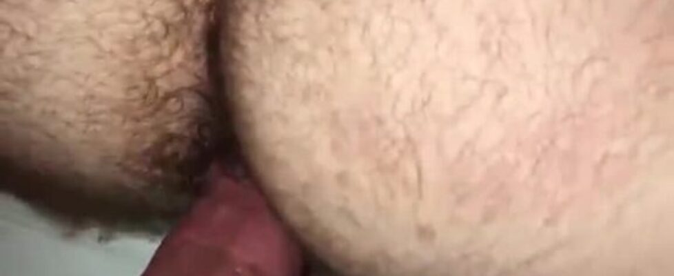 Huge cock latino pounding a hairy bear ass