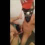 young masked man fucks a nice muscular ass