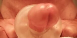 Using my fleshlight to masturbate