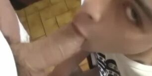 Cute young britsh twin sucks and swallow a big long cock