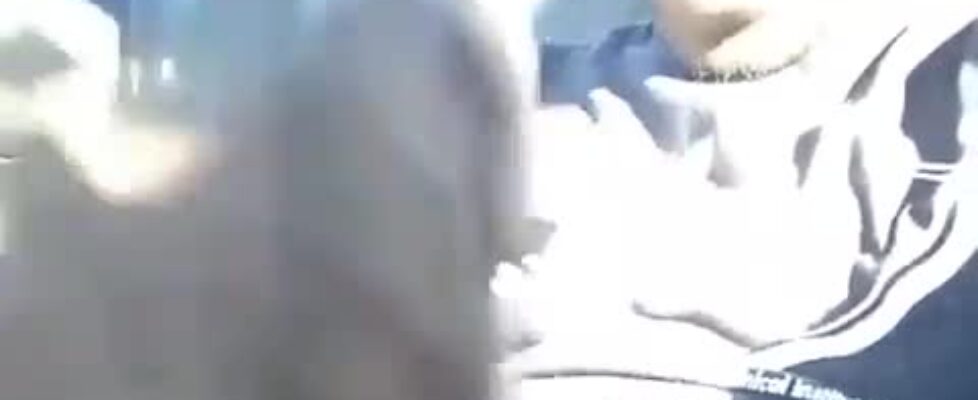 Horny nigga need to show his cock outdoor