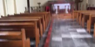 Masturbating in church