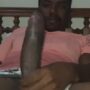 NIgga showing his huge beefy cock