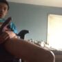 A really big load coming out of my huge dick