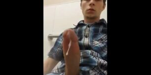 Watch how my huge cock spits cum