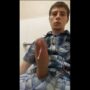 Watch how my huge cock spits cum
