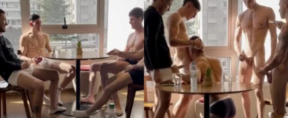 Kevrau (kevin rautenberg) sucking off kito shelby (kitoshelby00) and the boys