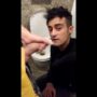 Public toilet blowjob