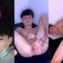 Tiktoker jerks off while he lathers his ass