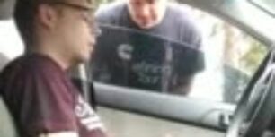 Caught in public masturbating in my car