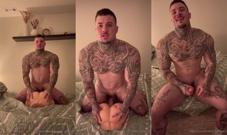 Fucking my toy deep and hard till i cum derek martin (deek aesthetic)