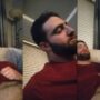 Bearded guy gets head