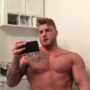Beautiful stud doing his solo show