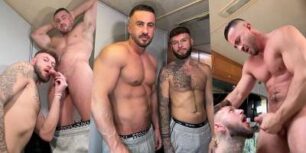 Bigstevesworld and lee cameron (motor_hole) a blowjob