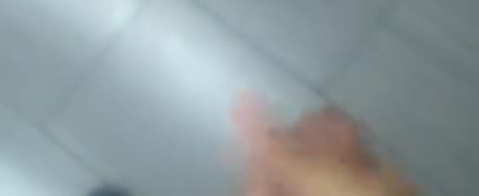 Double public restroom jerk off