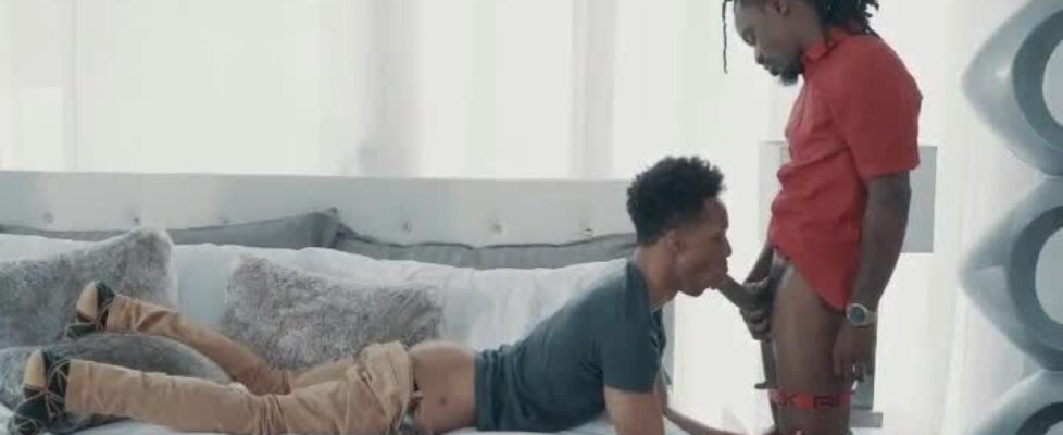 Giving my stepbrother a taste of my cock