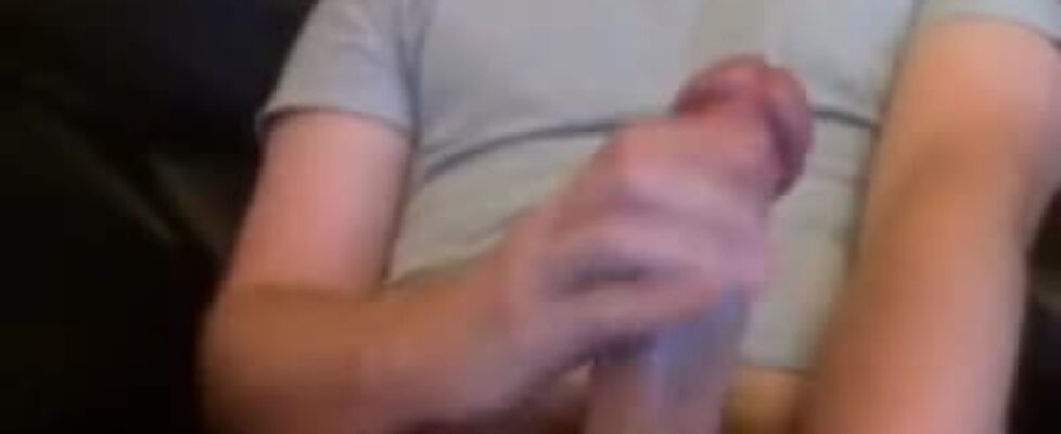 Masturbating in a booth of a porn bookstore