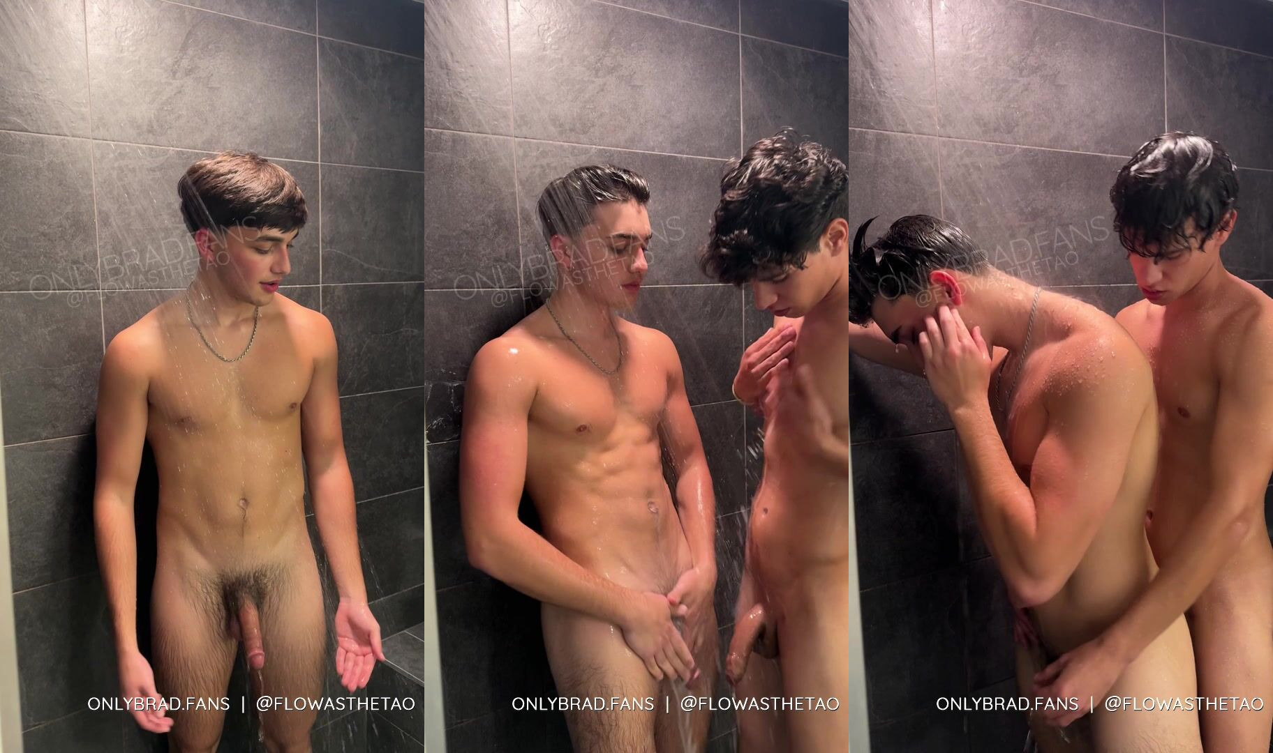 Braden sherota gets sucked by angel dario garcia (alann23) in the shower flowasthetao