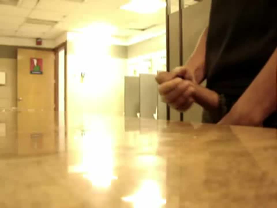 Caught cumming in the puublic toilet