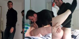 Fucking with a chubby mature guy