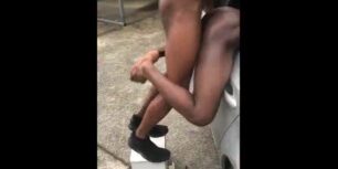 Nailing a nigga ass in my car