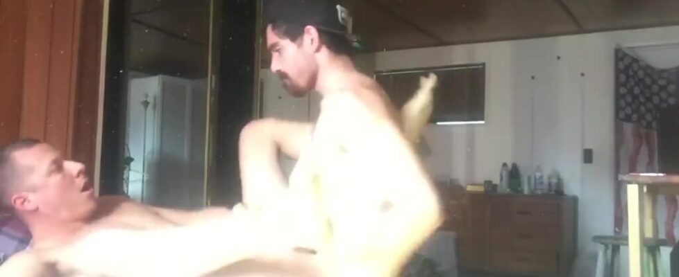 Straight countryman pounding a gay guy