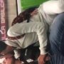Sucking my friend's cock on the subway