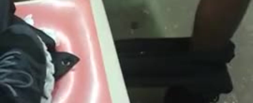 Masturbating with my cousin at a train station