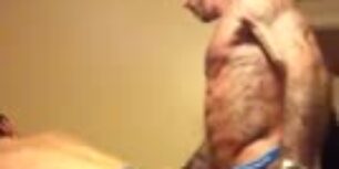 Muscle daddy and jock fucks each other hard