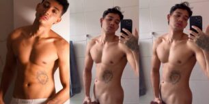 Clip of jardiel silva (jardiel0800) jerking his cock