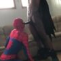 Batman fucking spiderman raw