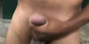 I decided to wank my cock in a public toilet