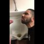 Pissing a slut in a public bathroom