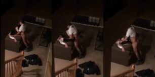 Secretly recording my husband fuck his hookup in the basement