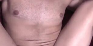 Bottom being fucked so good he pees himself