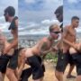 Hariel_xxx stopping to fuck on the overlook during a hike
