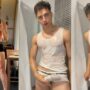 Golden georgii (goldengeorgiii) shows off his cock in the shower