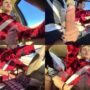 Jerking off my bro on a roadtrip
