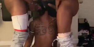 Three niggas going wild
