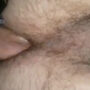Getting fuck thru a glory hole by a huge white cock