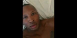 Nigga taking a beating from a cute horny latino